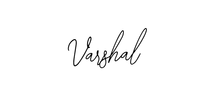 Similarly Bearetta-2O07w is the best handwritten signature design. Signature creator online .You can use it as an online autograph creator for name Varshal. Varshal signature style 12 images and pictures png