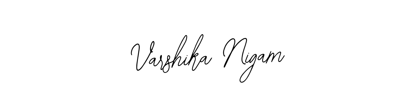 Make a short Varshika Nigam signature style. Manage your documents anywhere anytime using Bearetta-2O07w. Create and add eSignatures, submit forms, share and send files easily. Varshika Nigam signature style 12 images and pictures png