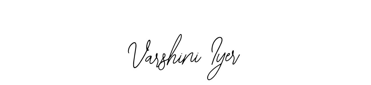 How to make Varshini Iyer signature? Bearetta-2O07w is a professional autograph style. Create handwritten signature for Varshini Iyer name. Varshini Iyer signature style 12 images and pictures png