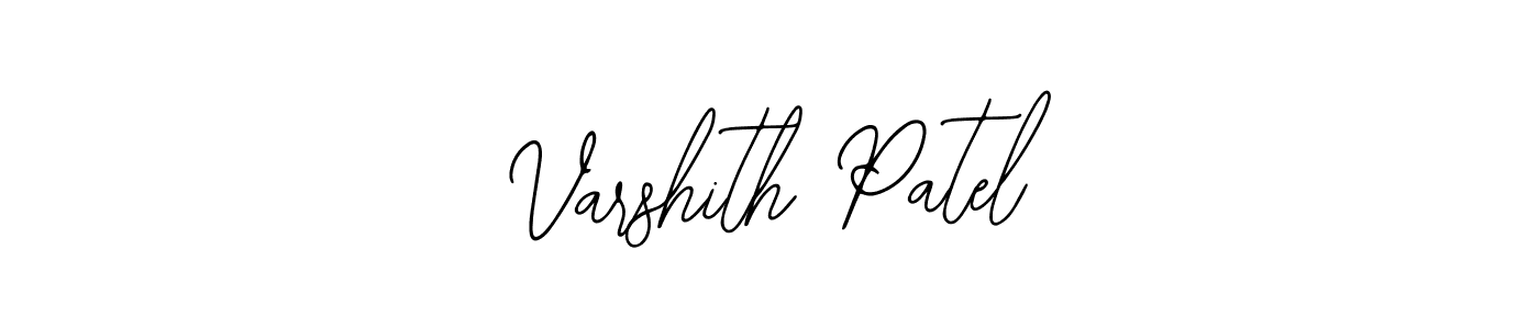 Create a beautiful signature design for name Varshith Patel. With this signature (Bearetta-2O07w) fonts, you can make a handwritten signature for free. Varshith Patel signature style 12 images and pictures png