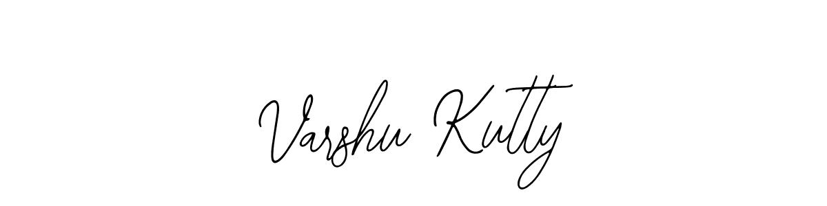 Create a beautiful signature design for name Varshu Kutty. With this signature (Bearetta-2O07w) fonts, you can make a handwritten signature for free. Varshu Kutty signature style 12 images and pictures png