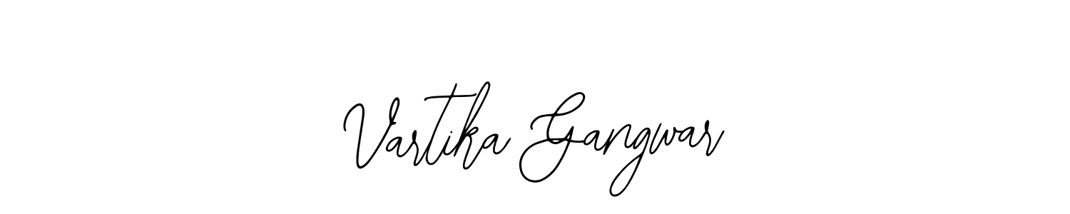 How to Draw Vartika Gangwar signature style? Bearetta-2O07w is a latest design signature styles for name Vartika Gangwar. Vartika Gangwar signature style 12 images and pictures png