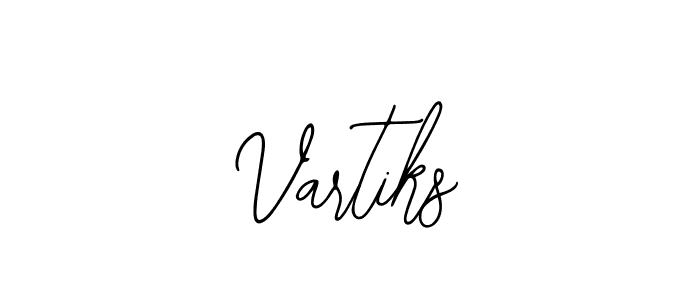 How to make Vartiks signature? Bearetta-2O07w is a professional autograph style. Create handwritten signature for Vartiks name. Vartiks signature style 12 images and pictures png