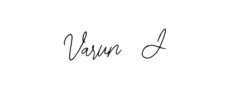 if you are searching for the best signature style for your name Varun  J. so please give up your signature search. here we have designed multiple signature styles  using Bearetta-2O07w. Varun  J signature style 12 images and pictures png