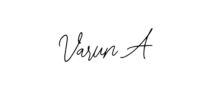 Similarly Bearetta-2O07w is the best handwritten signature design. Signature creator online .You can use it as an online autograph creator for name Varun A. Varun A signature style 12 images and pictures png