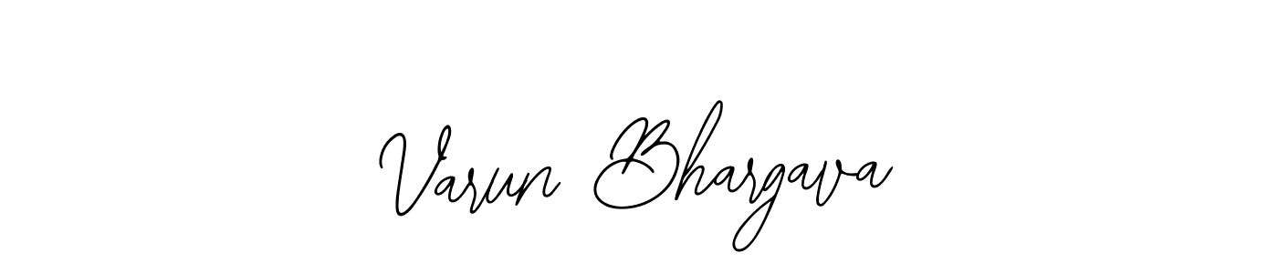 Use a signature maker to create a handwritten signature online. With this signature software, you can design (Bearetta-2O07w) your own signature for name Varun Bhargava. Varun Bhargava signature style 12 images and pictures png