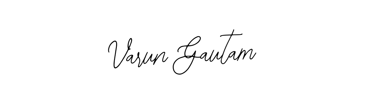 Design your own signature with our free online signature maker. With this signature software, you can create a handwritten (Bearetta-2O07w) signature for name Varun Gautam. Varun Gautam signature style 12 images and pictures png