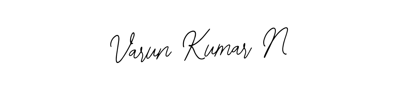 Varun Kumar N stylish signature style. Best Handwritten Sign (Bearetta-2O07w) for my name. Handwritten Signature Collection Ideas for my name Varun Kumar N. Varun Kumar N signature style 12 images and pictures png