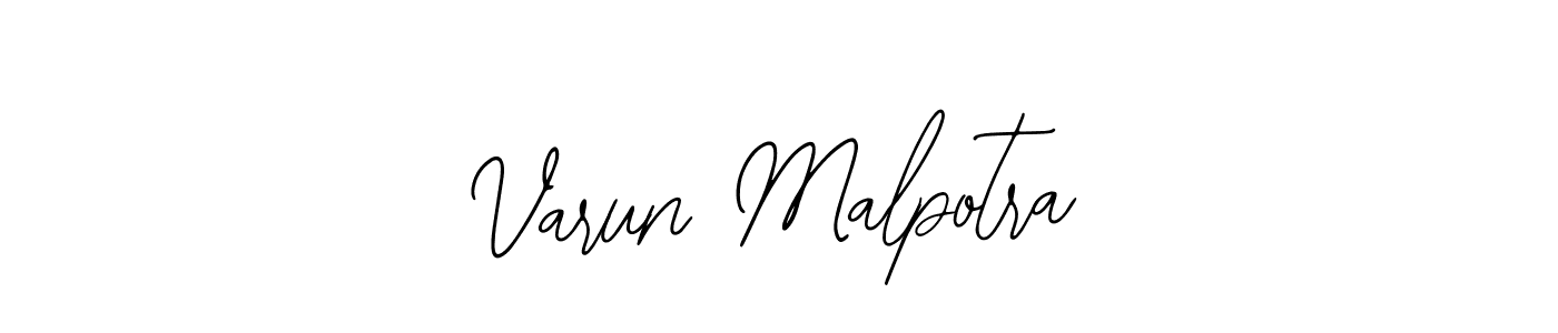 Varun Malpotra stylish signature style. Best Handwritten Sign (Bearetta-2O07w) for my name. Handwritten Signature Collection Ideas for my name Varun Malpotra. Varun Malpotra signature style 12 images and pictures png