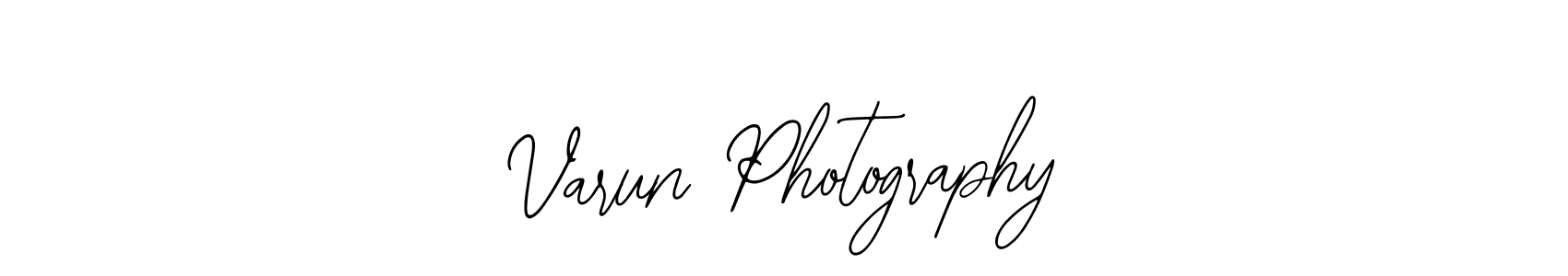 Similarly Bearetta-2O07w is the best handwritten signature design. Signature creator online .You can use it as an online autograph creator for name Varun Photography. Varun Photography signature style 12 images and pictures png