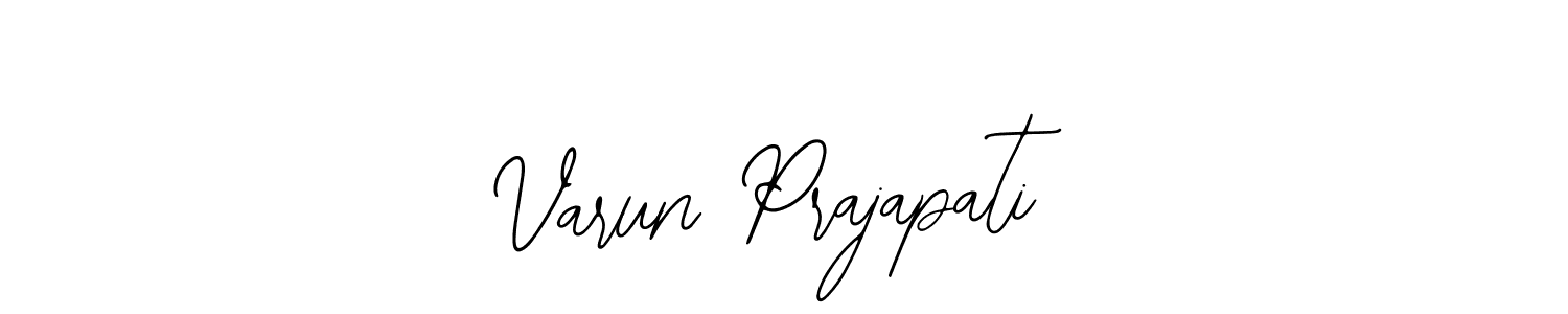 Varun Prajapati stylish signature style. Best Handwritten Sign (Bearetta-2O07w) for my name. Handwritten Signature Collection Ideas for my name Varun Prajapati. Varun Prajapati signature style 12 images and pictures png