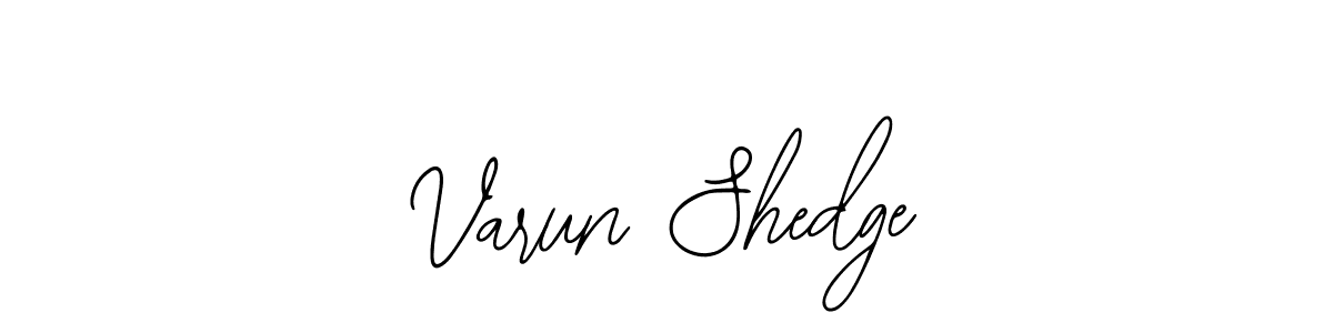 Varun Shedge stylish signature style. Best Handwritten Sign (Bearetta-2O07w) for my name. Handwritten Signature Collection Ideas for my name Varun Shedge. Varun Shedge signature style 12 images and pictures png