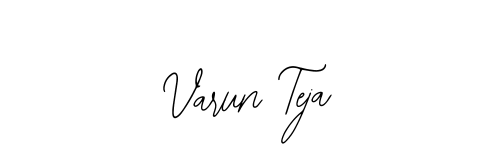 Similarly Bearetta-2O07w is the best handwritten signature design. Signature creator online .You can use it as an online autograph creator for name Varun Teja. Varun Teja signature style 12 images and pictures png