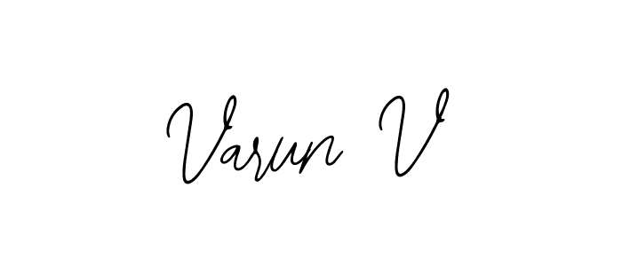 It looks lik you need a new signature style for name Varun V. Design unique handwritten (Bearetta-2O07w) signature with our free signature maker in just a few clicks. Varun V signature style 12 images and pictures png