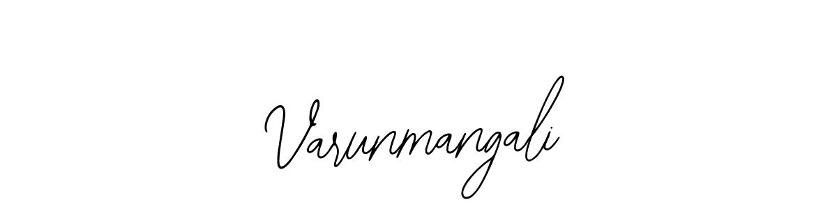 The best way (Bearetta-2O07w) to make a short signature is to pick only two or three words in your name. The name Varunmangali include a total of six letters. For converting this name. Varunmangali signature style 12 images and pictures png