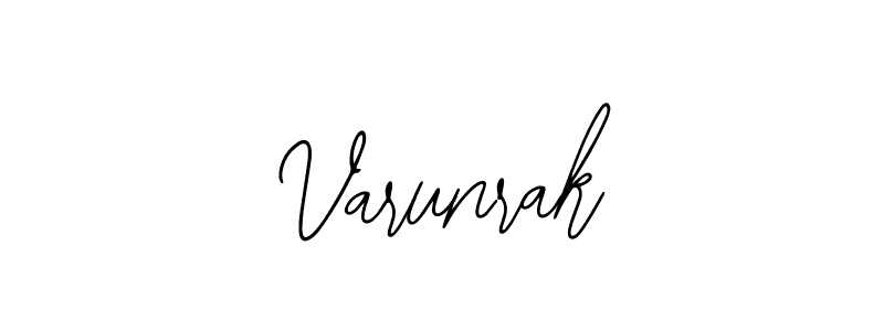 Create a beautiful signature design for name Varunrak. With this signature (Bearetta-2O07w) fonts, you can make a handwritten signature for free. Varunrak signature style 12 images and pictures png