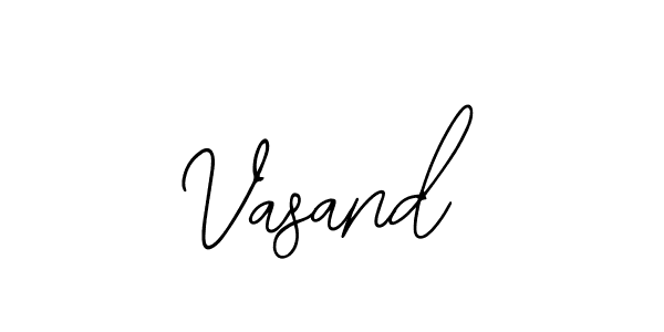 Make a beautiful signature design for name Vasand. Use this online signature maker to create a handwritten signature for free. Vasand signature style 12 images and pictures png