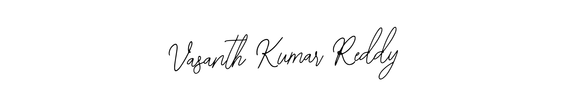 Make a beautiful signature design for name Vasanth Kumar Reddy. With this signature (Bearetta-2O07w) style, you can create a handwritten signature for free. Vasanth Kumar Reddy signature style 12 images and pictures png