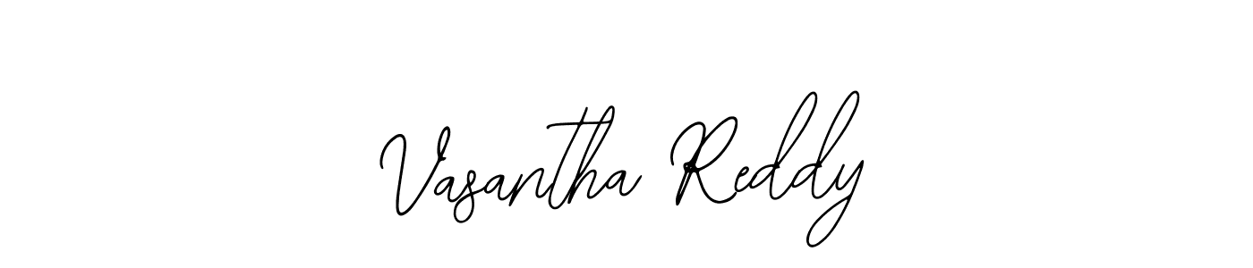 Also You can easily find your signature by using the search form. We will create Vasantha Reddy name handwritten signature images for you free of cost using Bearetta-2O07w sign style. Vasantha Reddy signature style 12 images and pictures png