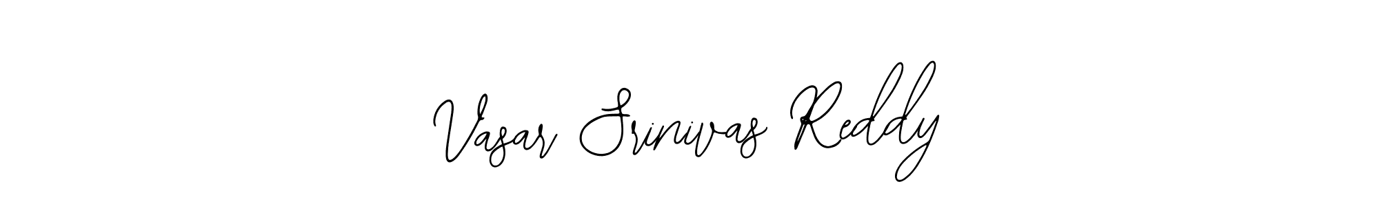 Design your own signature with our free online signature maker. With this signature software, you can create a handwritten (Bearetta-2O07w) signature for name Vasar Srinivas Reddy. Vasar Srinivas Reddy signature style 12 images and pictures png
