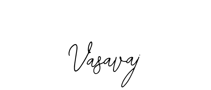 How to make Vasavaj name signature. Use Bearetta-2O07w style for creating short signs online. This is the latest handwritten sign. Vasavaj signature style 12 images and pictures png