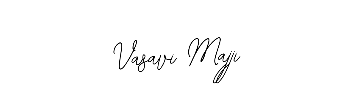 Create a beautiful signature design for name Vasavi Majji. With this signature (Bearetta-2O07w) fonts, you can make a handwritten signature for free. Vasavi Majji signature style 12 images and pictures png