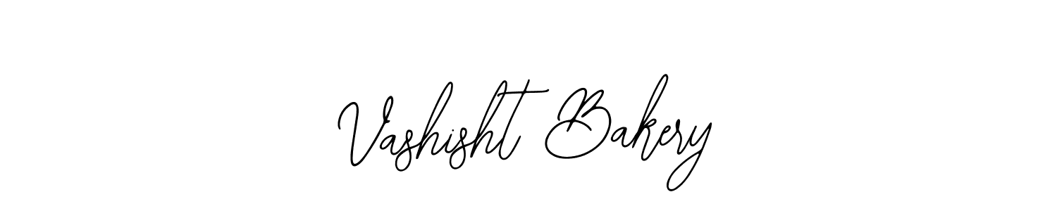 if you are searching for the best signature style for your name Vashisht Bakery. so please give up your signature search. here we have designed multiple signature styles  using Bearetta-2O07w. Vashisht Bakery signature style 12 images and pictures png