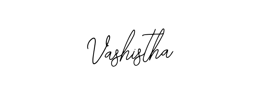 Vashistha stylish signature style. Best Handwritten Sign (Bearetta-2O07w) for my name. Handwritten Signature Collection Ideas for my name Vashistha. Vashistha signature style 12 images and pictures png