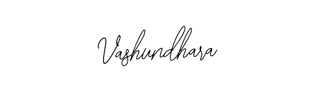 Vashundhara stylish signature style. Best Handwritten Sign (Bearetta-2O07w) for my name. Handwritten Signature Collection Ideas for my name Vashundhara. Vashundhara signature style 12 images and pictures png