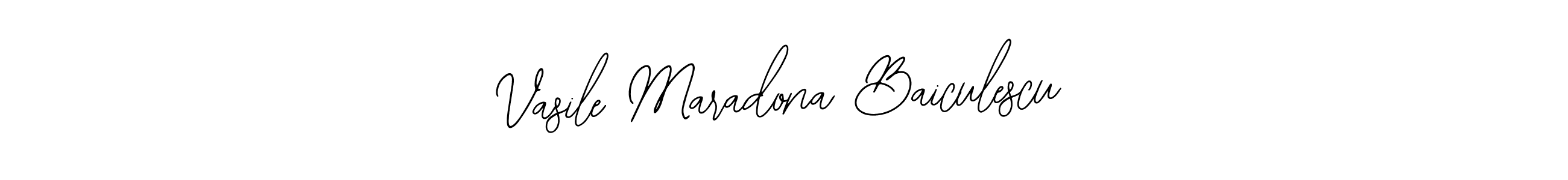 Vasile Maradona Baiculescu stylish signature style. Best Handwritten Sign (Bearetta-2O07w) for my name. Handwritten Signature Collection Ideas for my name Vasile Maradona Baiculescu. Vasile Maradona Baiculescu signature style 12 images and pictures png