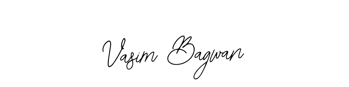 Make a beautiful signature design for name Vasim Bagwan. With this signature (Bearetta-2O07w) style, you can create a handwritten signature for free. Vasim Bagwan signature style 12 images and pictures png