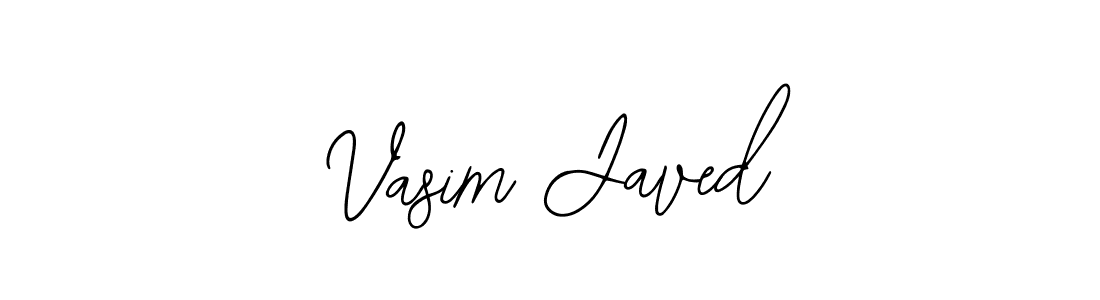 if you are searching for the best signature style for your name Vasim Javed. so please give up your signature search. here we have designed multiple signature styles  using Bearetta-2O07w. Vasim Javed signature style 12 images and pictures png