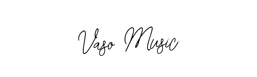 Bearetta-2O07w is a professional signature style that is perfect for those who want to add a touch of class to their signature. It is also a great choice for those who want to make their signature more unique. Get Vaso Music name to fancy signature for free. Vaso Music signature style 12 images and pictures png