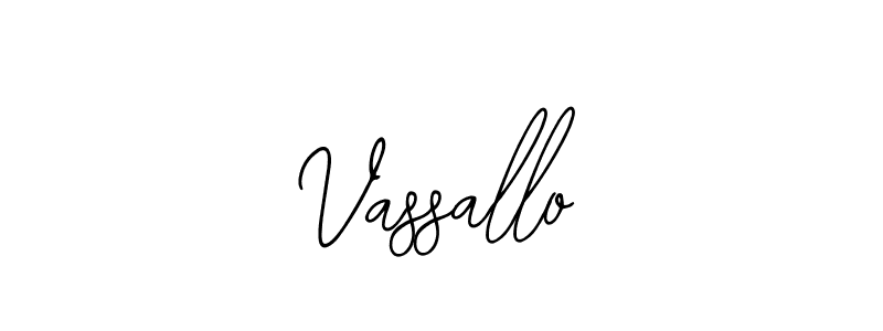 Create a beautiful signature design for name Vassallo. With this signature (Bearetta-2O07w) fonts, you can make a handwritten signature for free. Vassallo signature style 12 images and pictures png