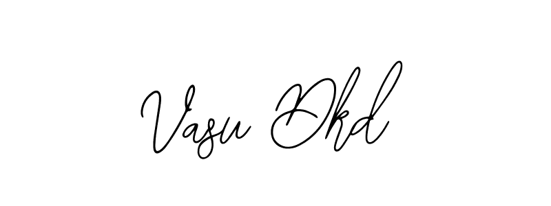 Use a signature maker to create a handwritten signature online. With this signature software, you can design (Bearetta-2O07w) your own signature for name Vasu Dkd. Vasu Dkd signature style 12 images and pictures png