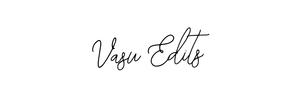 How to Draw Vasu Edits signature style? Bearetta-2O07w is a latest design signature styles for name Vasu Edits. Vasu Edits signature style 12 images and pictures png