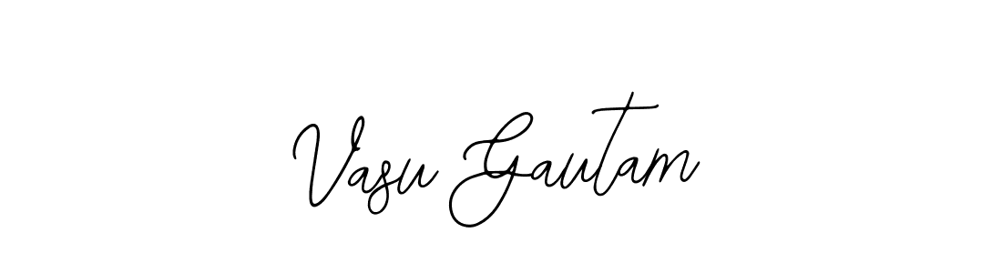 Make a beautiful signature design for name Vasu Gautam. Use this online signature maker to create a handwritten signature for free. Vasu Gautam signature style 12 images and pictures png