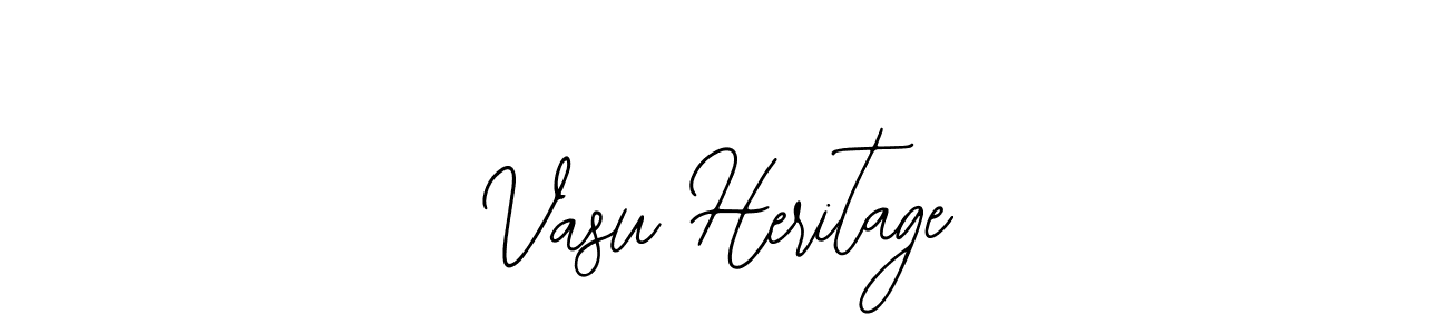 The best way (Bearetta-2O07w) to make a short signature is to pick only two or three words in your name. The name Vasu Heritage include a total of six letters. For converting this name. Vasu Heritage signature style 12 images and pictures png
