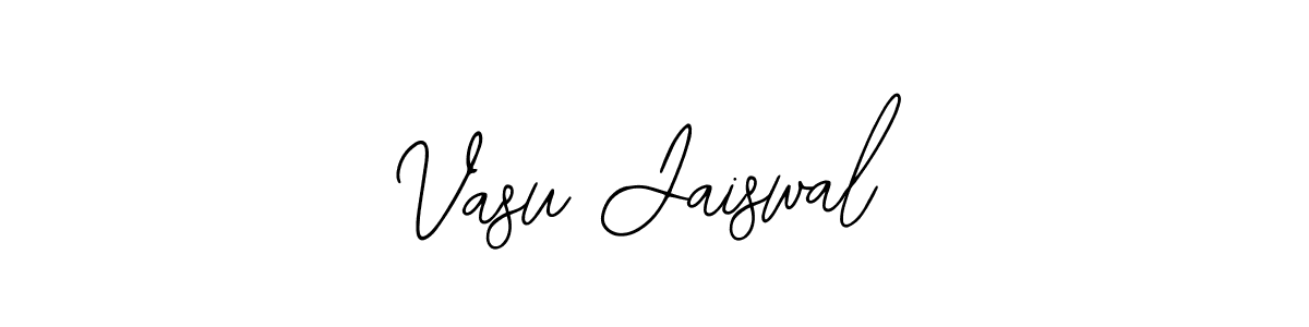 Create a beautiful signature design for name Vasu Jaiswal. With this signature (Bearetta-2O07w) fonts, you can make a handwritten signature for free. Vasu Jaiswal signature style 12 images and pictures png