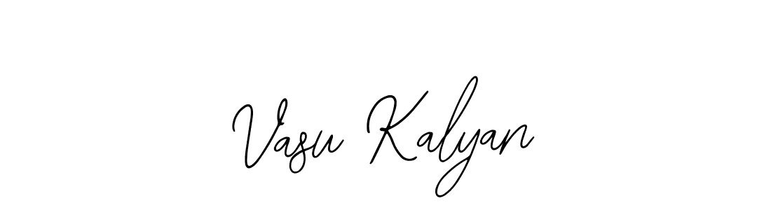 Also we have Vasu Kalyan name is the best signature style. Create professional handwritten signature collection using Bearetta-2O07w autograph style. Vasu Kalyan signature style 12 images and pictures png