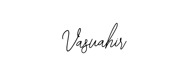 Also we have Vasuahir name is the best signature style. Create professional handwritten signature collection using Bearetta-2O07w autograph style. Vasuahir signature style 12 images and pictures png