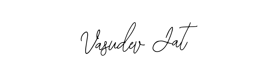 Create a beautiful signature design for name Vasudev Jat. With this signature (Bearetta-2O07w) fonts, you can make a handwritten signature for free. Vasudev Jat signature style 12 images and pictures png