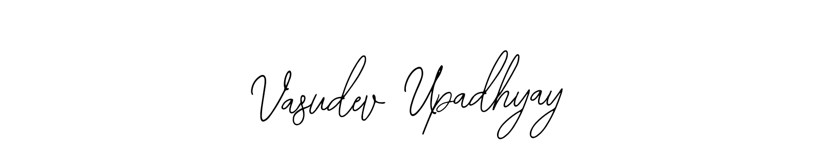 Make a beautiful signature design for name Vasudev Upadhyay. Use this online signature maker to create a handwritten signature for free. Vasudev Upadhyay signature style 12 images and pictures png
