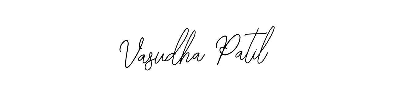 Vasudha Patil stylish signature style. Best Handwritten Sign (Bearetta-2O07w) for my name. Handwritten Signature Collection Ideas for my name Vasudha Patil. Vasudha Patil signature style 12 images and pictures png