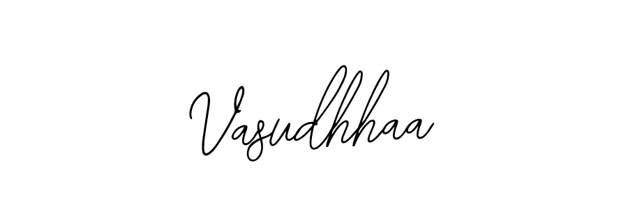 Design your own signature with our free online signature maker. With this signature software, you can create a handwritten (Bearetta-2O07w) signature for name Vasudhhaa. Vasudhhaa signature style 12 images and pictures png