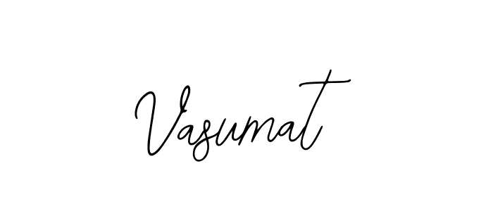 Bearetta-2O07w is a professional signature style that is perfect for those who want to add a touch of class to their signature. It is also a great choice for those who want to make their signature more unique. Get Vasumat name to fancy signature for free. Vasumat signature style 12 images and pictures png