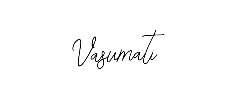 Use a signature maker to create a handwritten signature online. With this signature software, you can design (Bearetta-2O07w) your own signature for name Vasumati. Vasumati signature style 12 images and pictures png