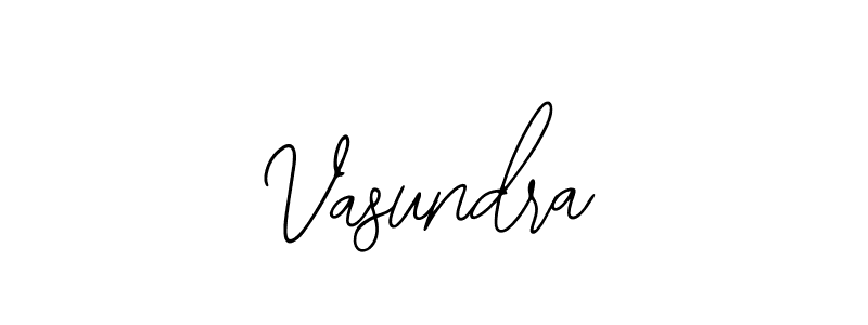 Design your own signature with our free online signature maker. With this signature software, you can create a handwritten (Bearetta-2O07w) signature for name Vasundra. Vasundra signature style 12 images and pictures png