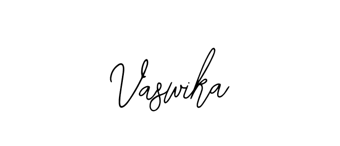 Design your own signature with our free online signature maker. With this signature software, you can create a handwritten (Bearetta-2O07w) signature for name Vaswika. Vaswika signature style 12 images and pictures png
