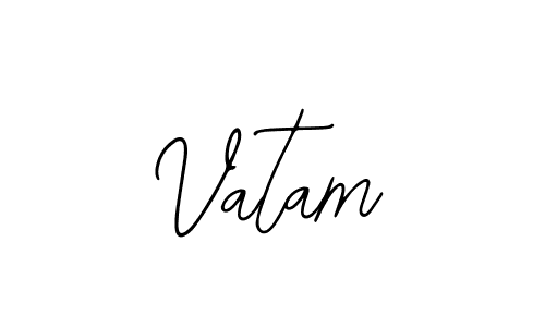 Create a beautiful signature design for name Vatam. With this signature (Bearetta-2O07w) fonts, you can make a handwritten signature for free. Vatam signature style 12 images and pictures png